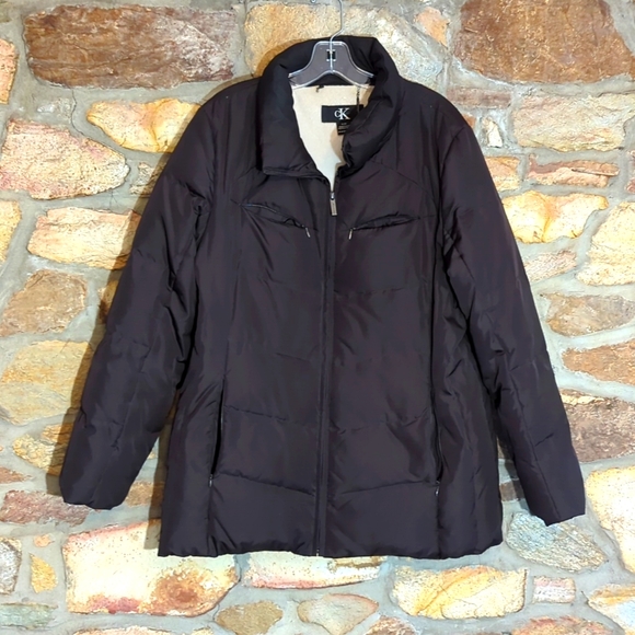 Calvin Klein down puffer coat - Picture 1 of 14